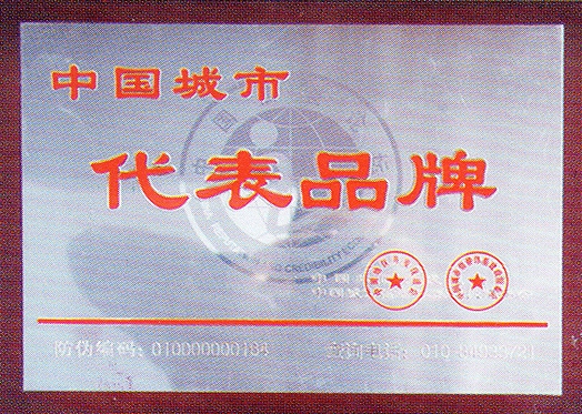 中國(guó)城市代表品牌
